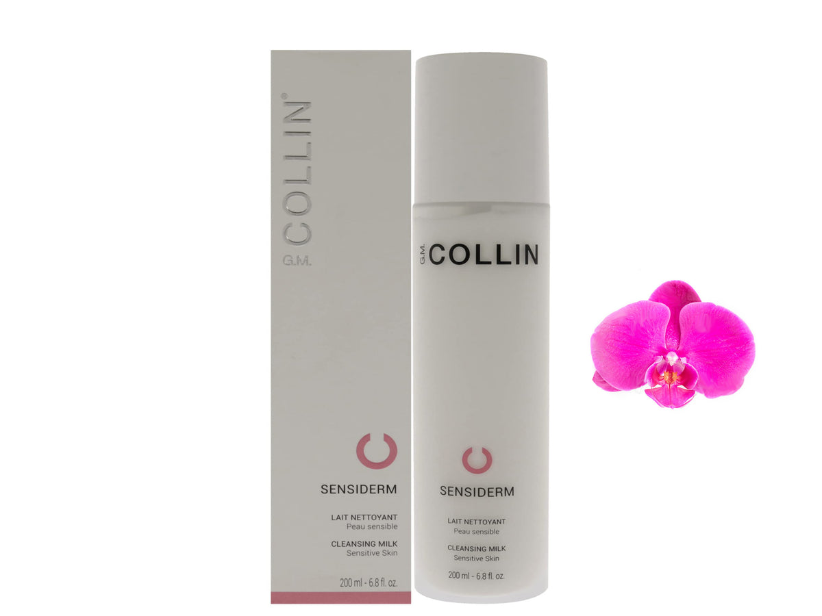 GM G.M. Collin Sensiderm Cleansing Milk 200ml / 7oz Normal To Dry Skin