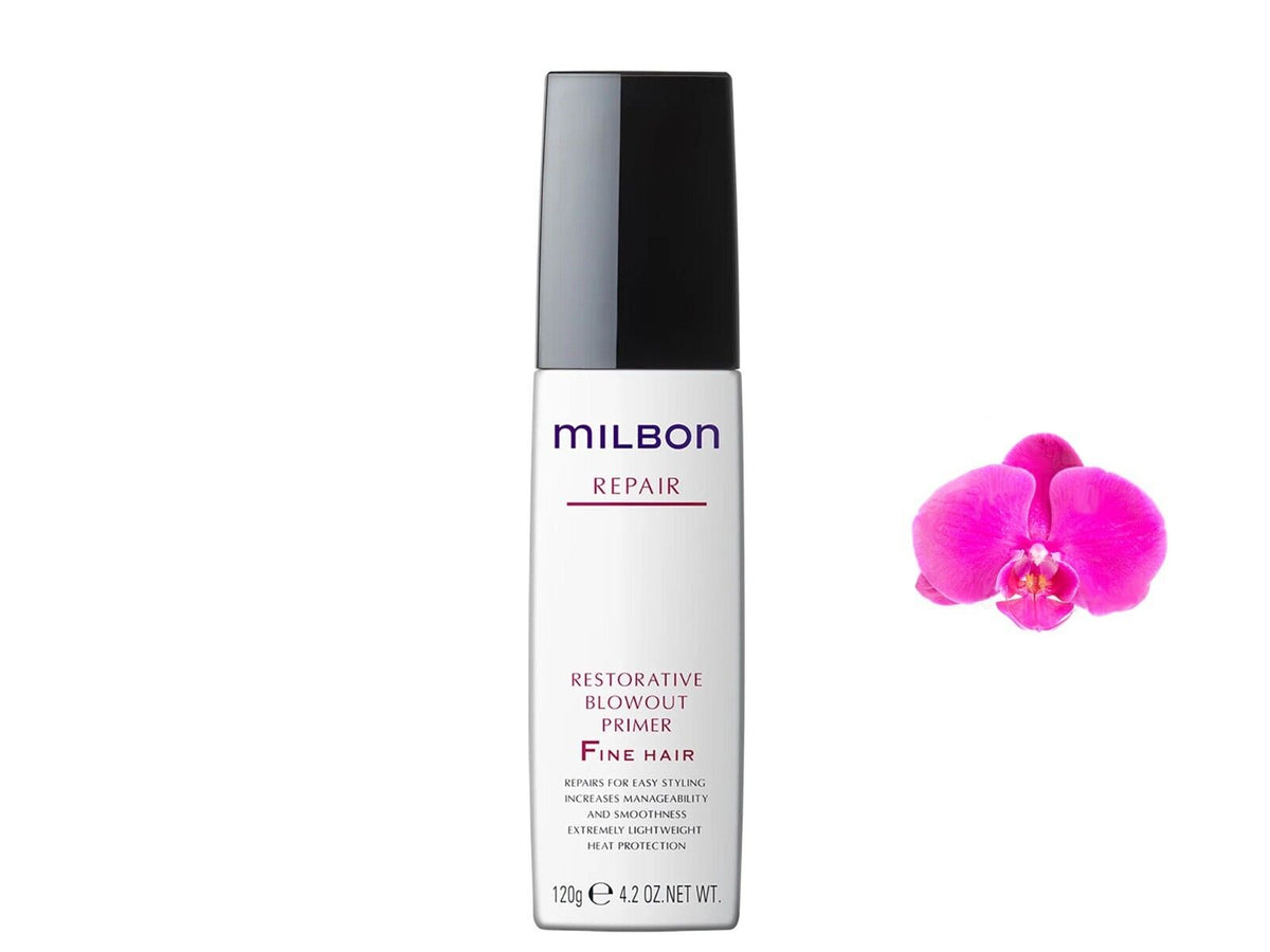 Milbon Repair Restorative Blowout Primer Fine Hair 120ml / 4.2oz
