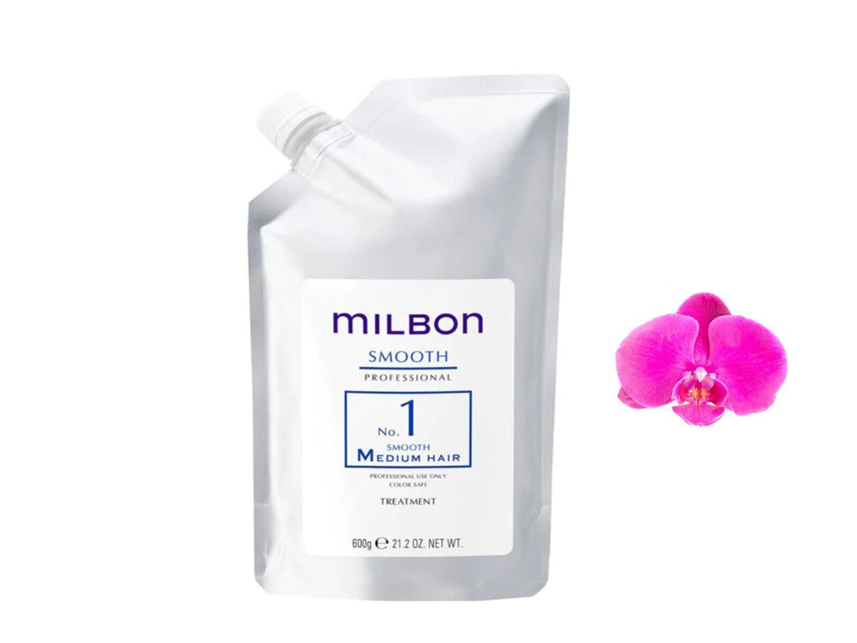 Milbon Smooth No. 1 Medium Hair Smooth 600ml / 21.2oz