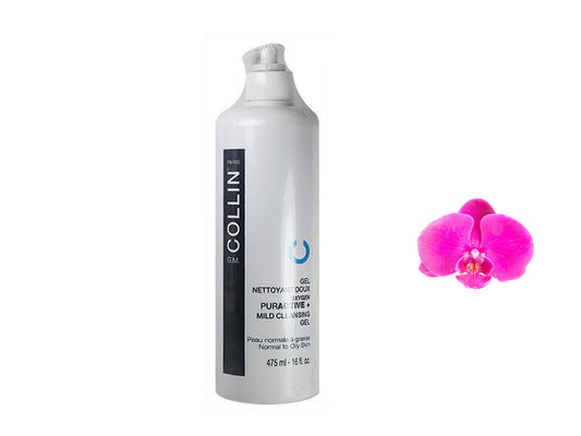 G.M. Collin Gel Puractive + Mild Cleansing Gel 16oz Normal To Oily Skin