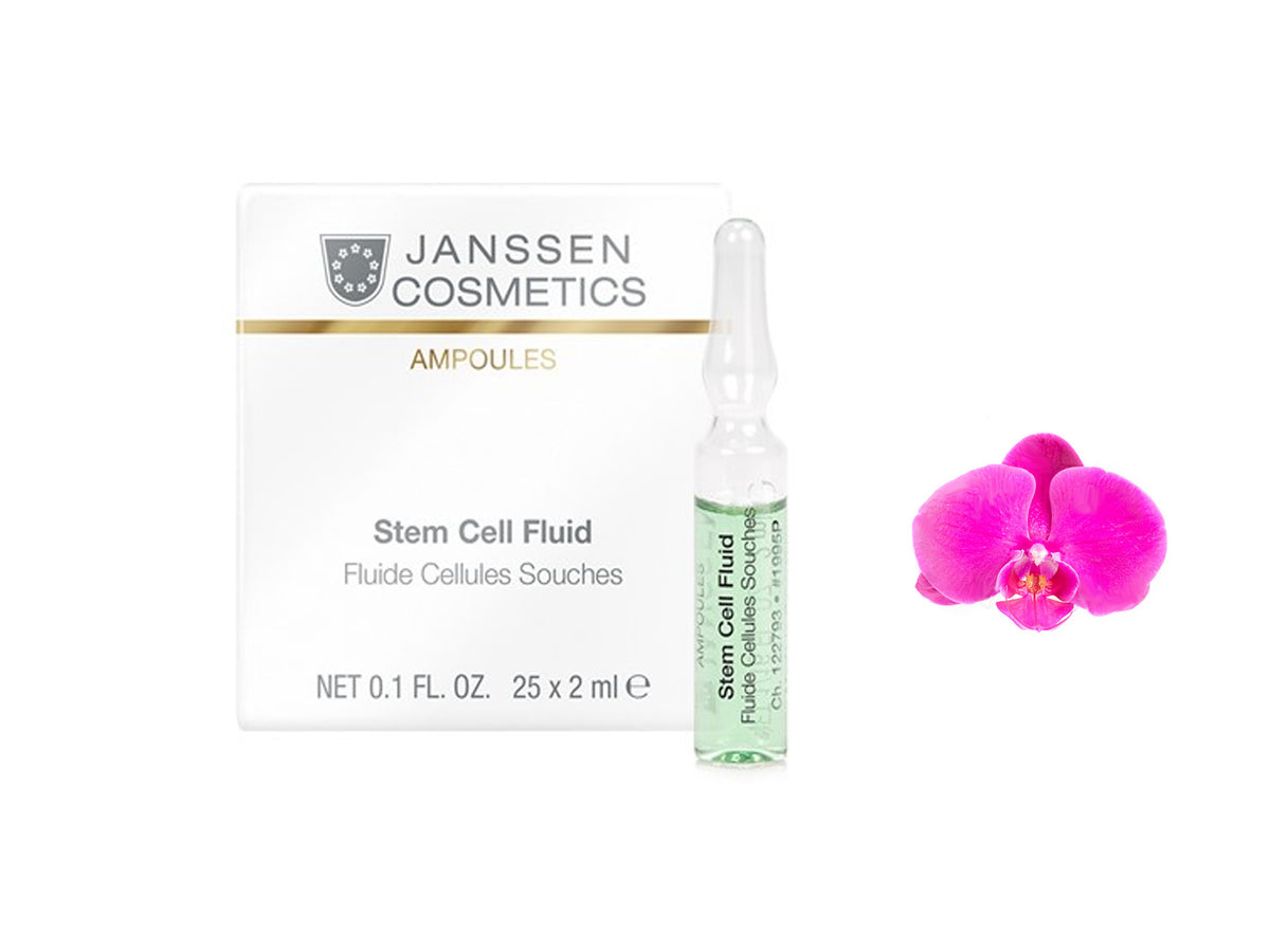 Janssen Stem Cell Fluid - Fluide Cellules Souches 25 Ampoules x 2ml Each Brand New