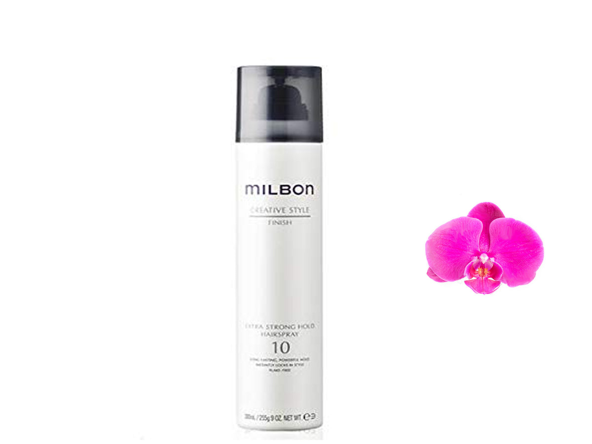 Milbon Creative Style Finish Extra Strong Hold Hairspray No. 10 300ml / 9oz