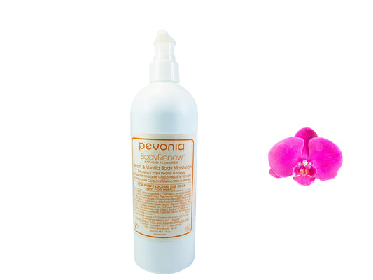 Pevonia BodyRenew Peach Vanilla Body Moisturizer 500ml / 17oz