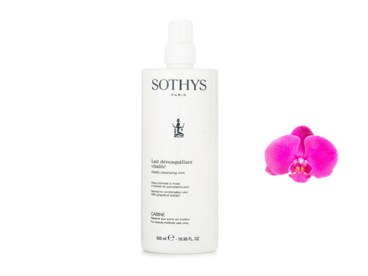 Sothys Vitality Cleansing Milk Normal Combination 500ml / 16.9oz  Prof