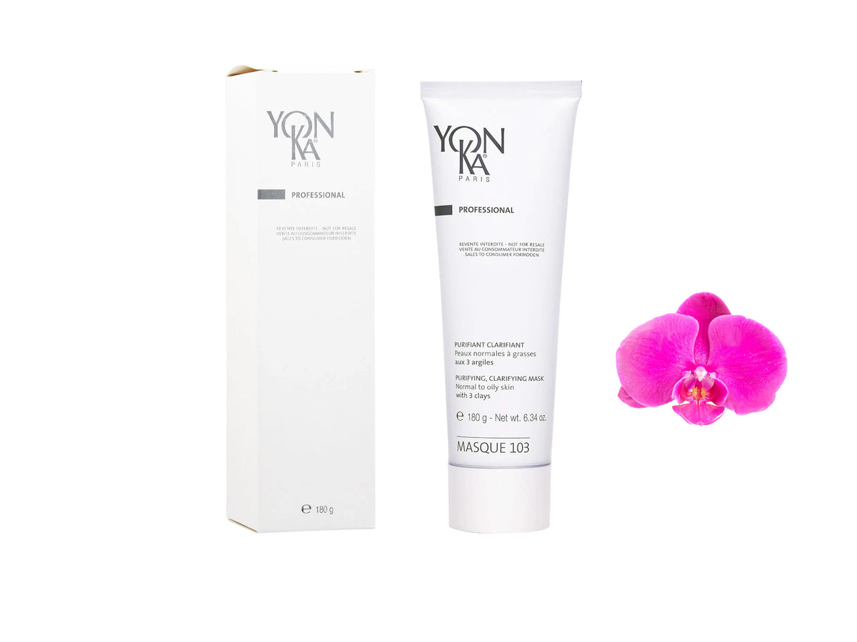 Yonka Clarifying Mask Masque 103 Normal Oily 6.3oz Prof Fresh New