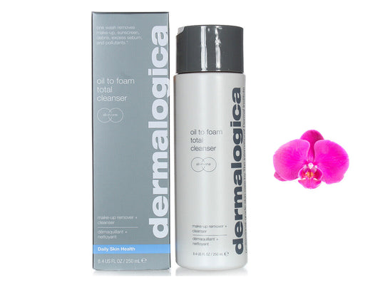 Dermalogica Daily Skin Health Oil To Foam Total Cleanser Makeup Remover 250ml / 8.4oz