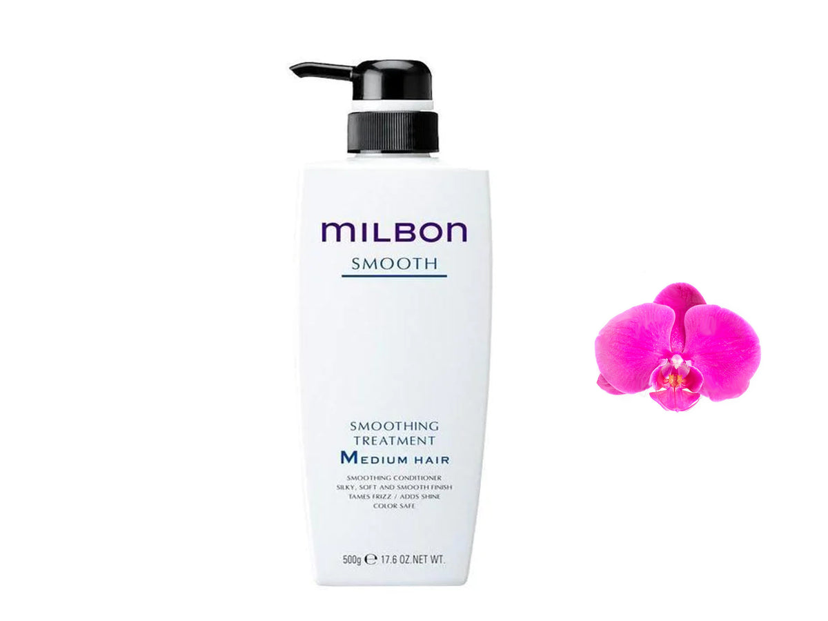 Milbon Smooth Smoothing Treatment Medium Hair 17.5oz / 500g