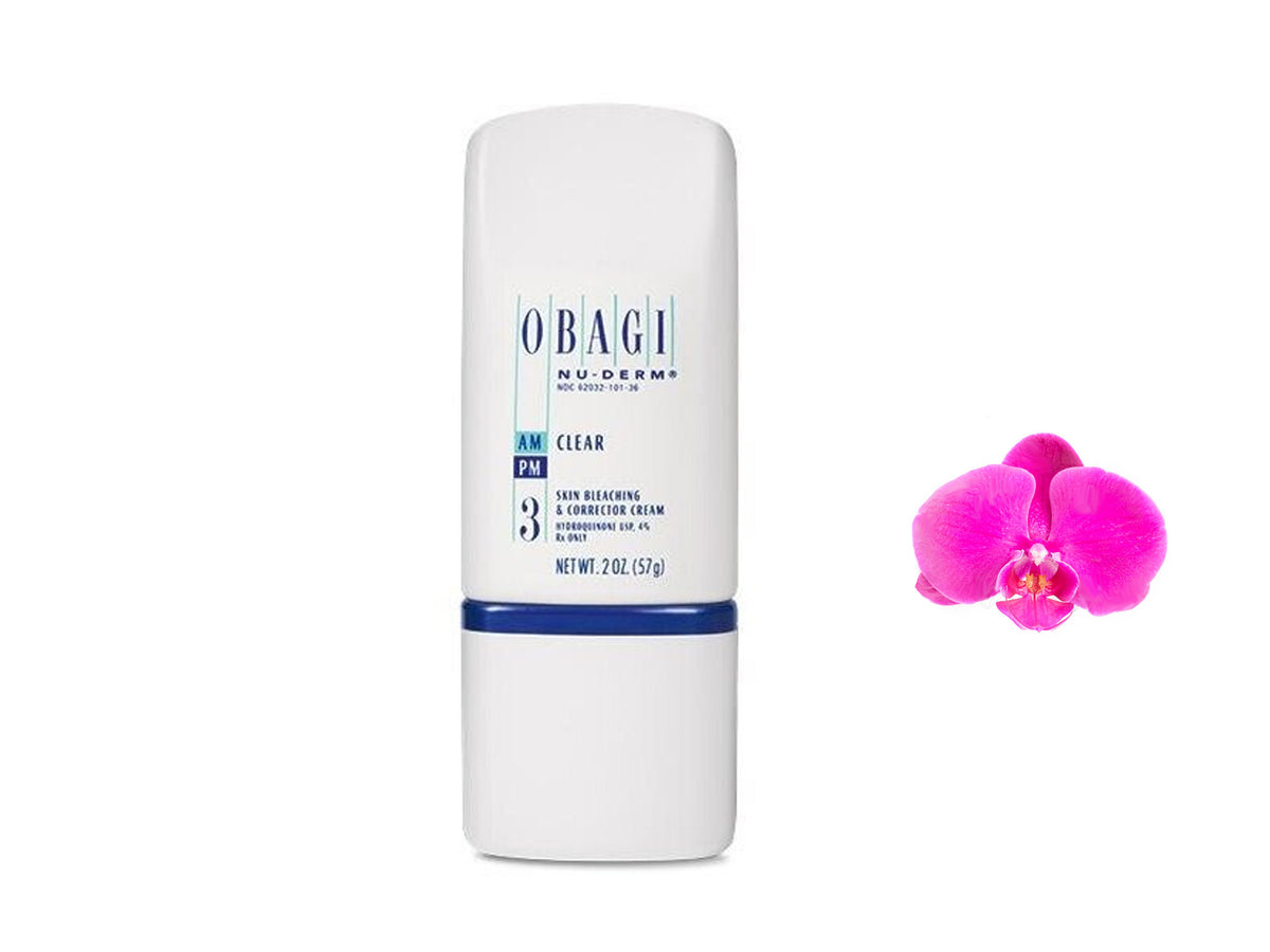 Obagi Clear Skin Bleaching & Corrector Cream  Nu-Derm With Hq 2oz / 57g